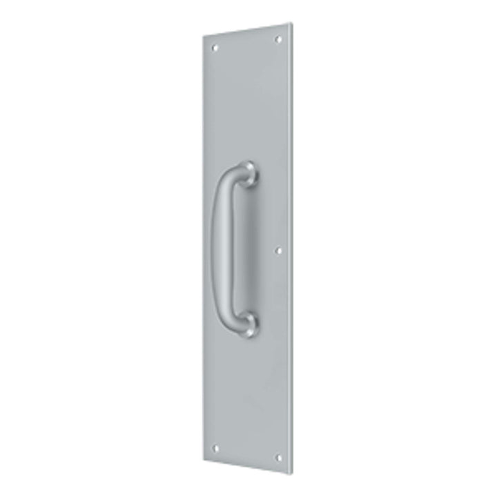 Deltana - Push Plate w/ Handle 3-1/2" x 15 " - Handle 5-1/4"