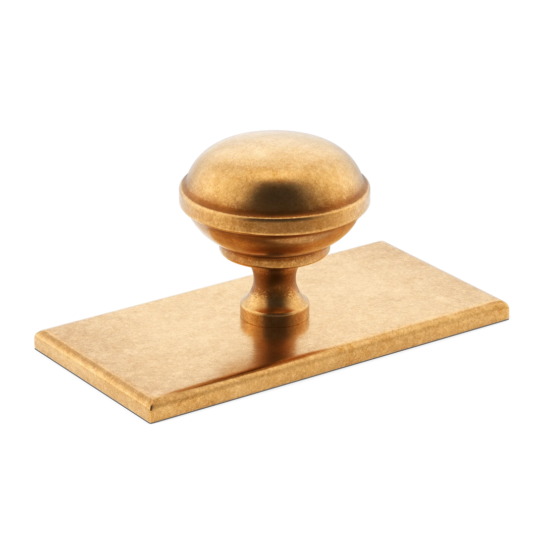 Armac Martin - Queslett Knob Rectangle Backplate