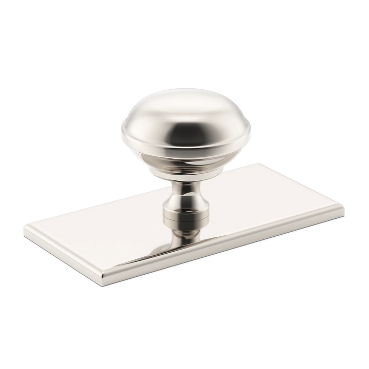 Armac Martin - Queslett Knob Rectangle Backplate