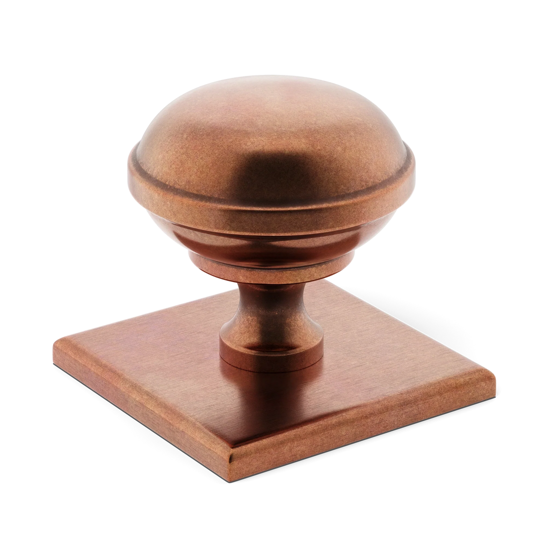 Armac Martin - Queslett Knob Square Backplate