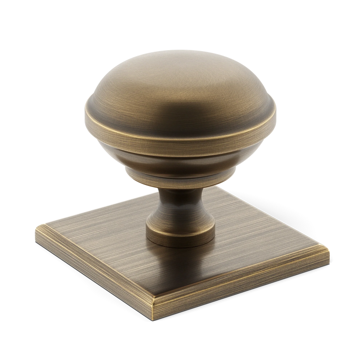 Armac Martin - Queslett Knob Square Backplate