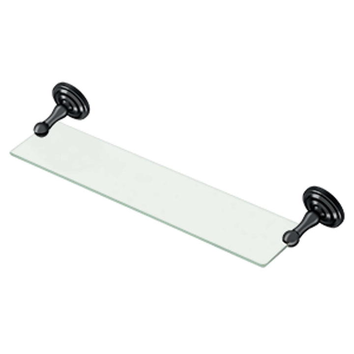 Deltana - 18" Glass Shelf