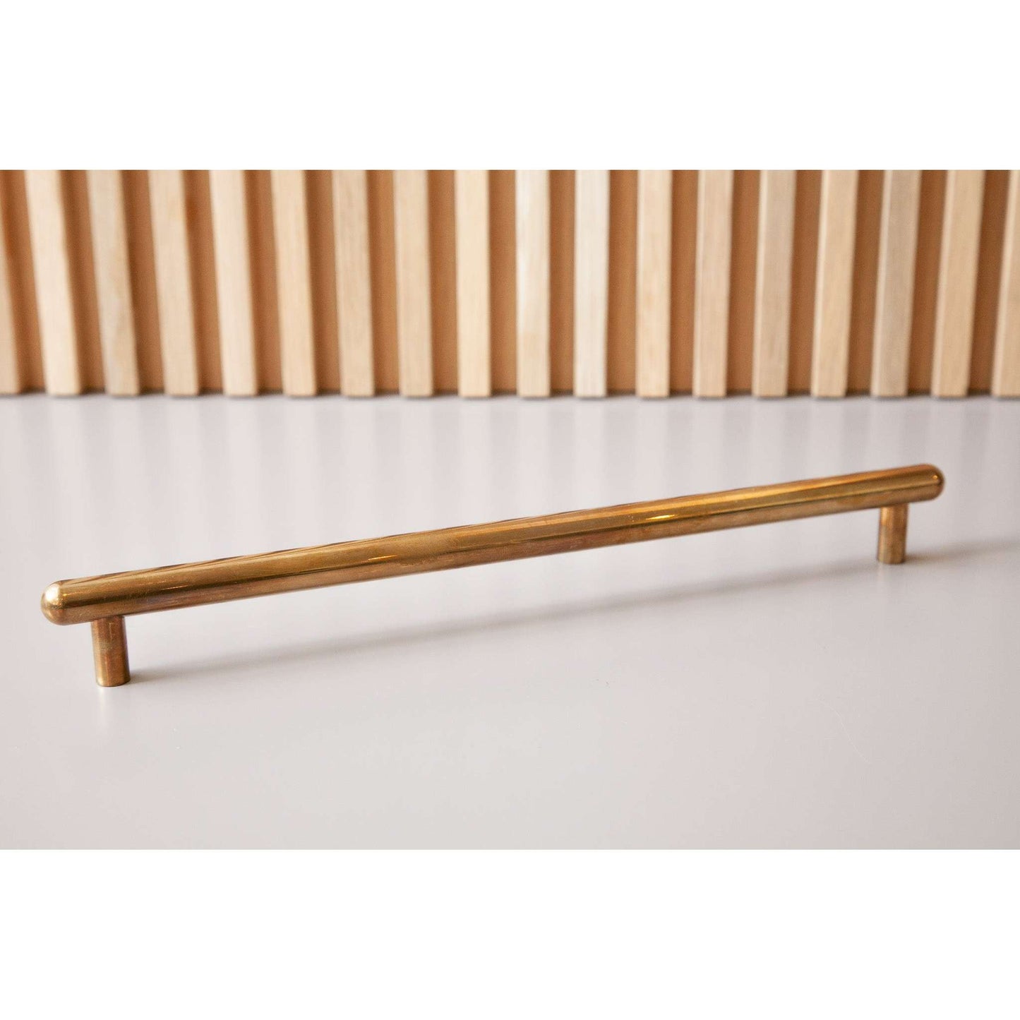 Chapman & Bose - RAW BRASS (UNLACQUERED) MINERAL BAR PULL