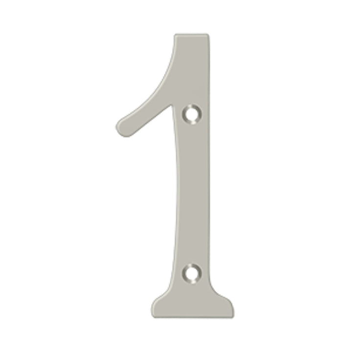 Deltana - 6" Numbers, Solid Brass