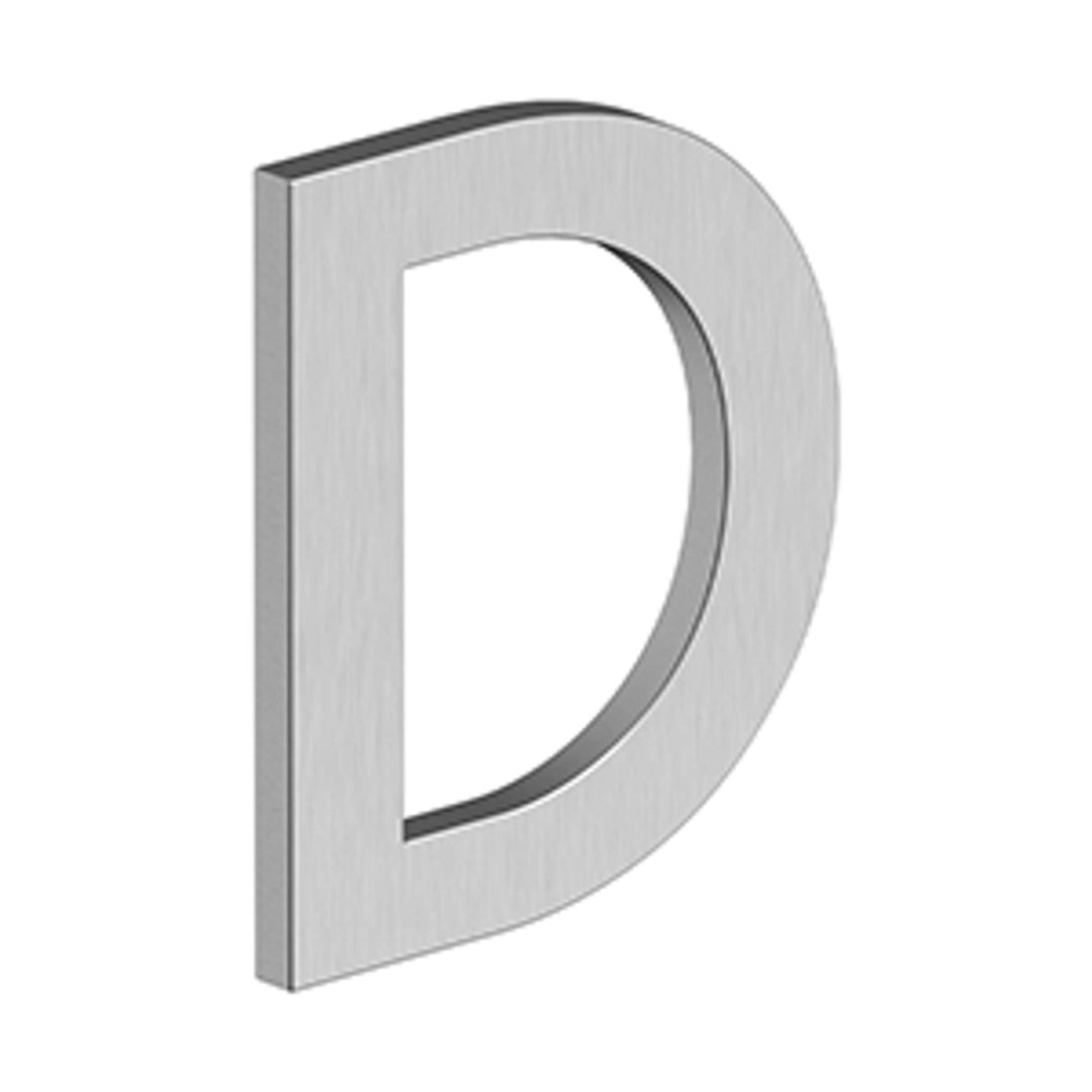 Deltana - 4" LETTER, B SERIES WITH RISERS, STAINLESS STEEL