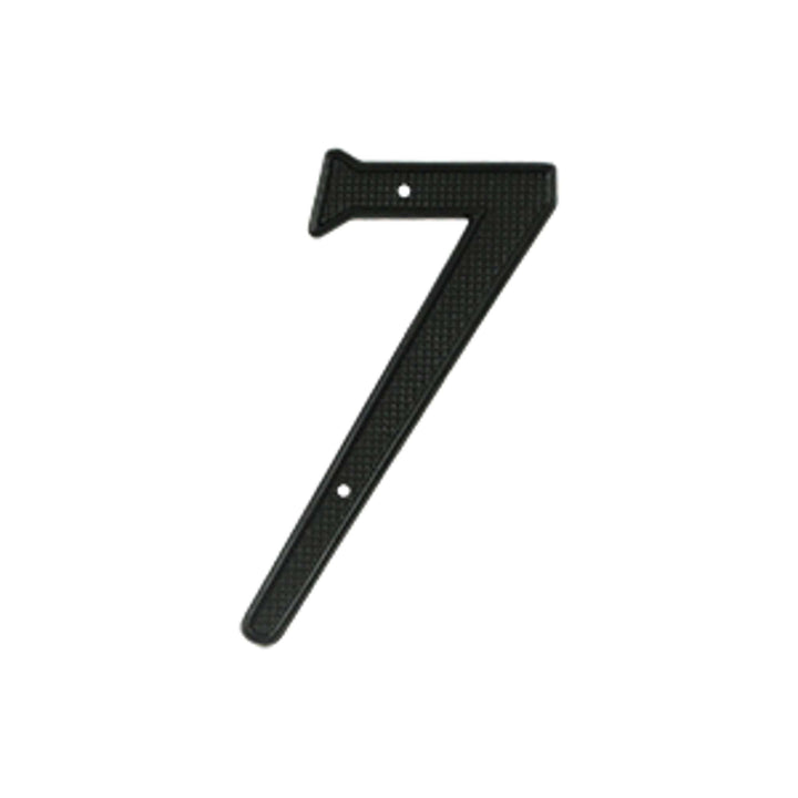 Deltana - 4" Numbers Zinc Die-Cast, Black