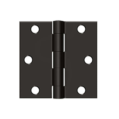 Deltana - 3" x 3" Square Hinge, Steel Hinges