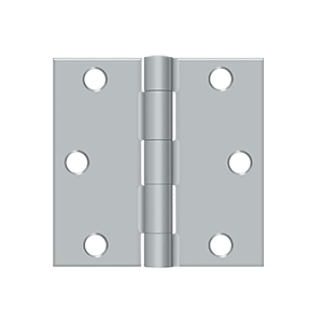 Deltana - 3" x 3" Square Hinge, Steel Hinges