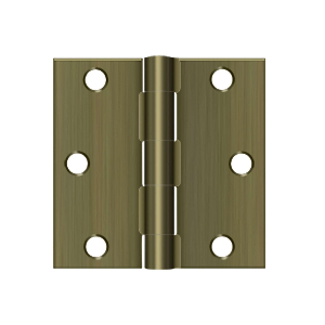 Deltana - 3" x 3" Square Hinge, Steel Hinges