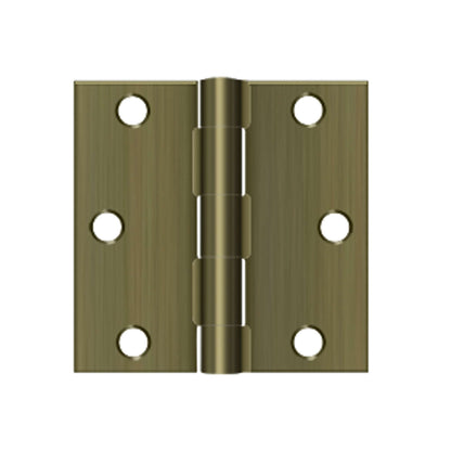 Deltana - 3" x 3" Square Hinge, Steel Hinges