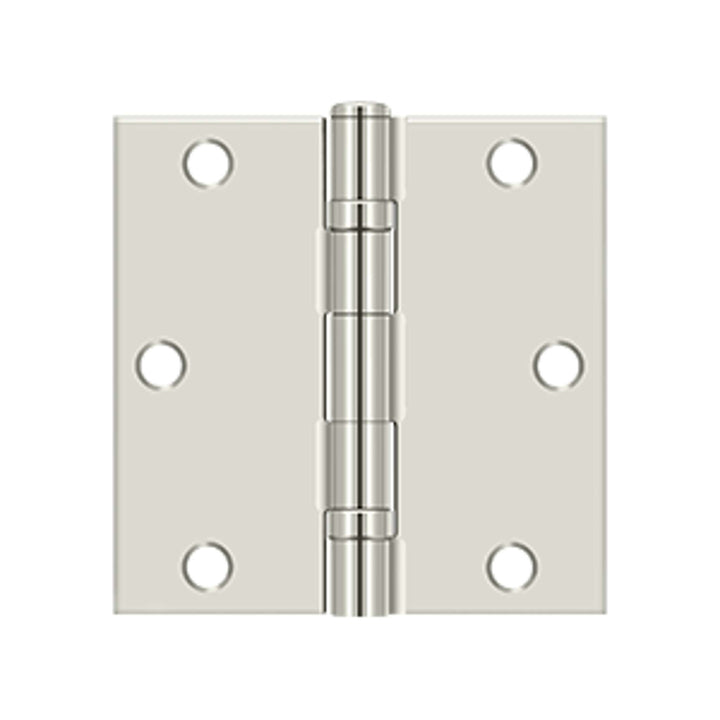 Deltana - 3-1/2" x 3-1/2" Square Hinge, Ball Bearing , Steel Hinges