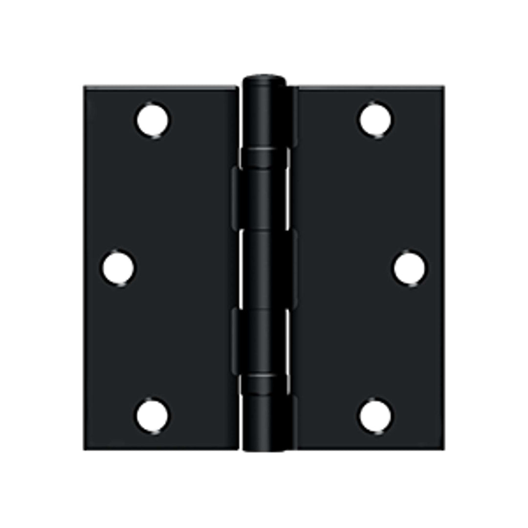 Deltana - 3-1/2" x 3-1/2" Square Hinge, Ball Bearing , Steel Hinges