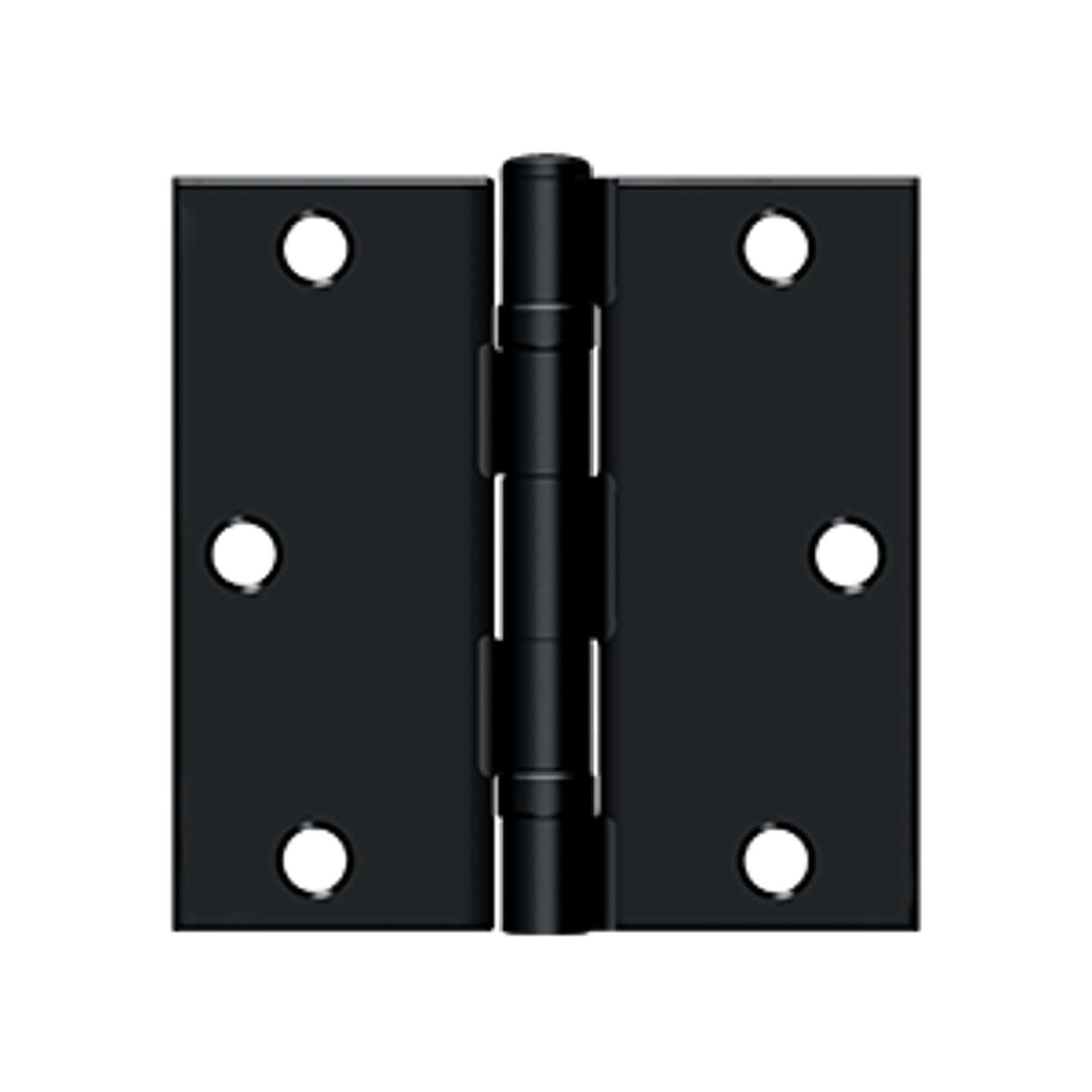 Deltana - 3-1/2" x 3-1/2" Square Hinge, Ball Bearing , Steel Hinges