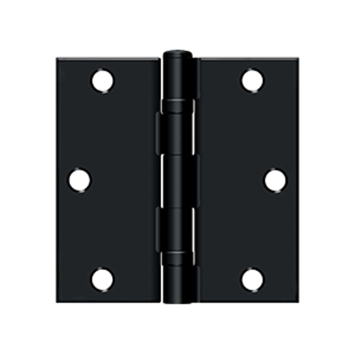 Deltana - 3-1/2" x 3-1/2" Square Hinge, Ball Bearing , Steel Hinges