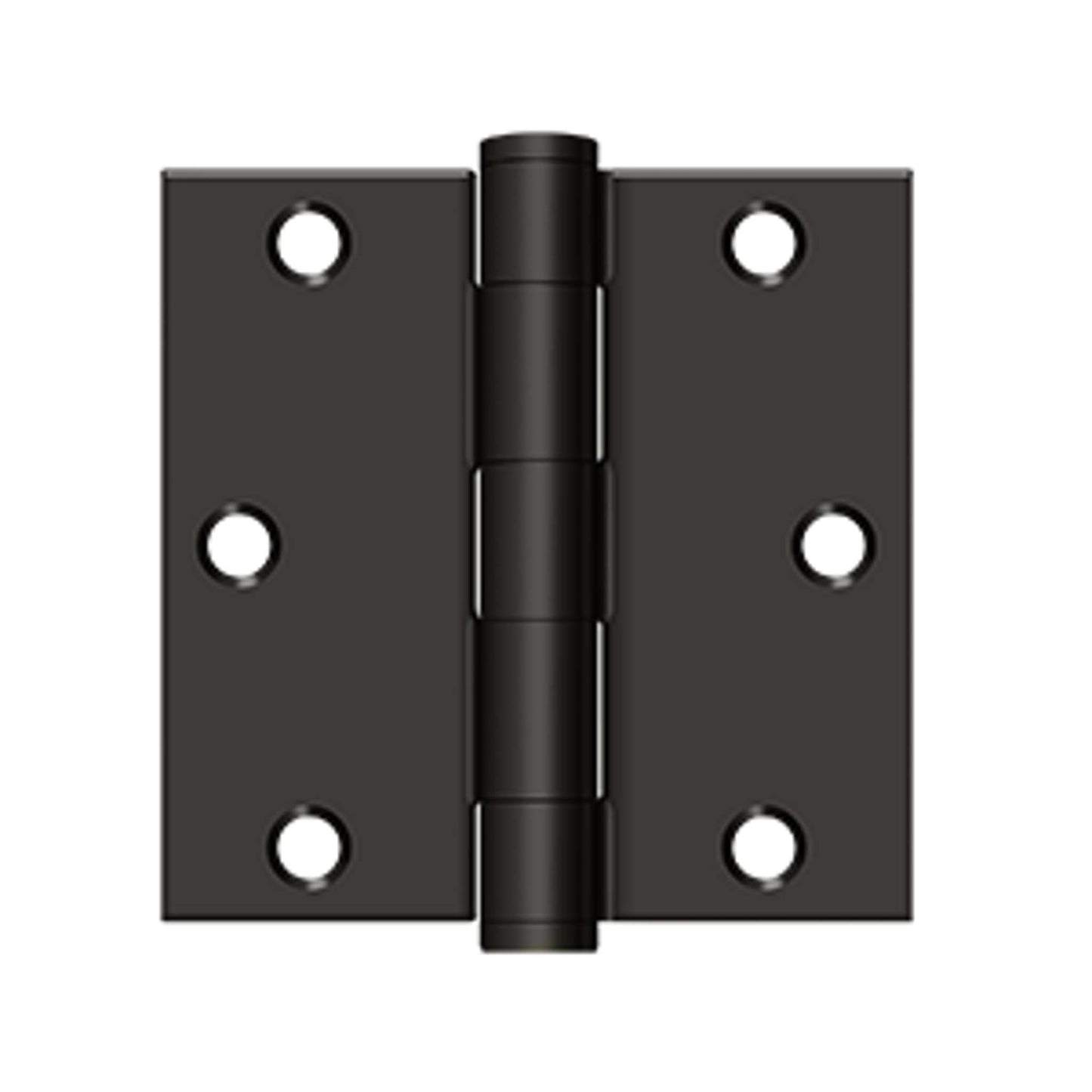 Deltana - 3-1/2" x 3-1/2" Square Hinge, HD, Steel Hinges