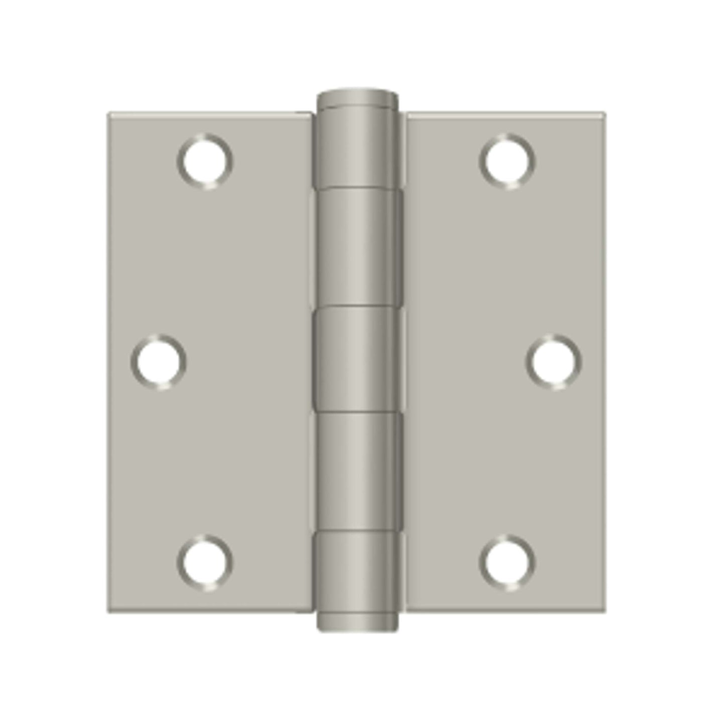 Deltana - 3-1/2" x 3-1/2" Square Hinge, HD, Steel Hinges