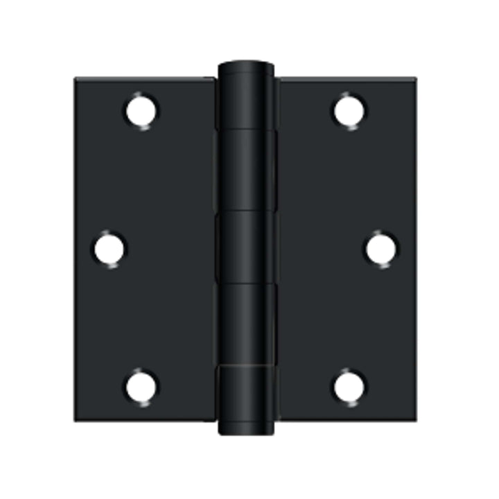 Deltana - 3-1/2" x 3-1/2" Square Hinge, HD, Steel Hinges