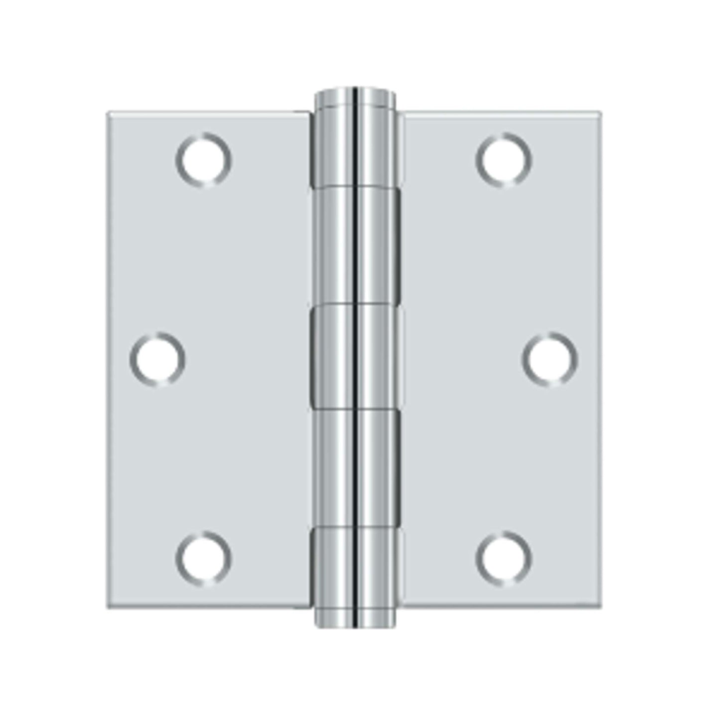 Deltana - 3-1/2" x 3-1/2" Square Hinge, HD, Steel Hinges