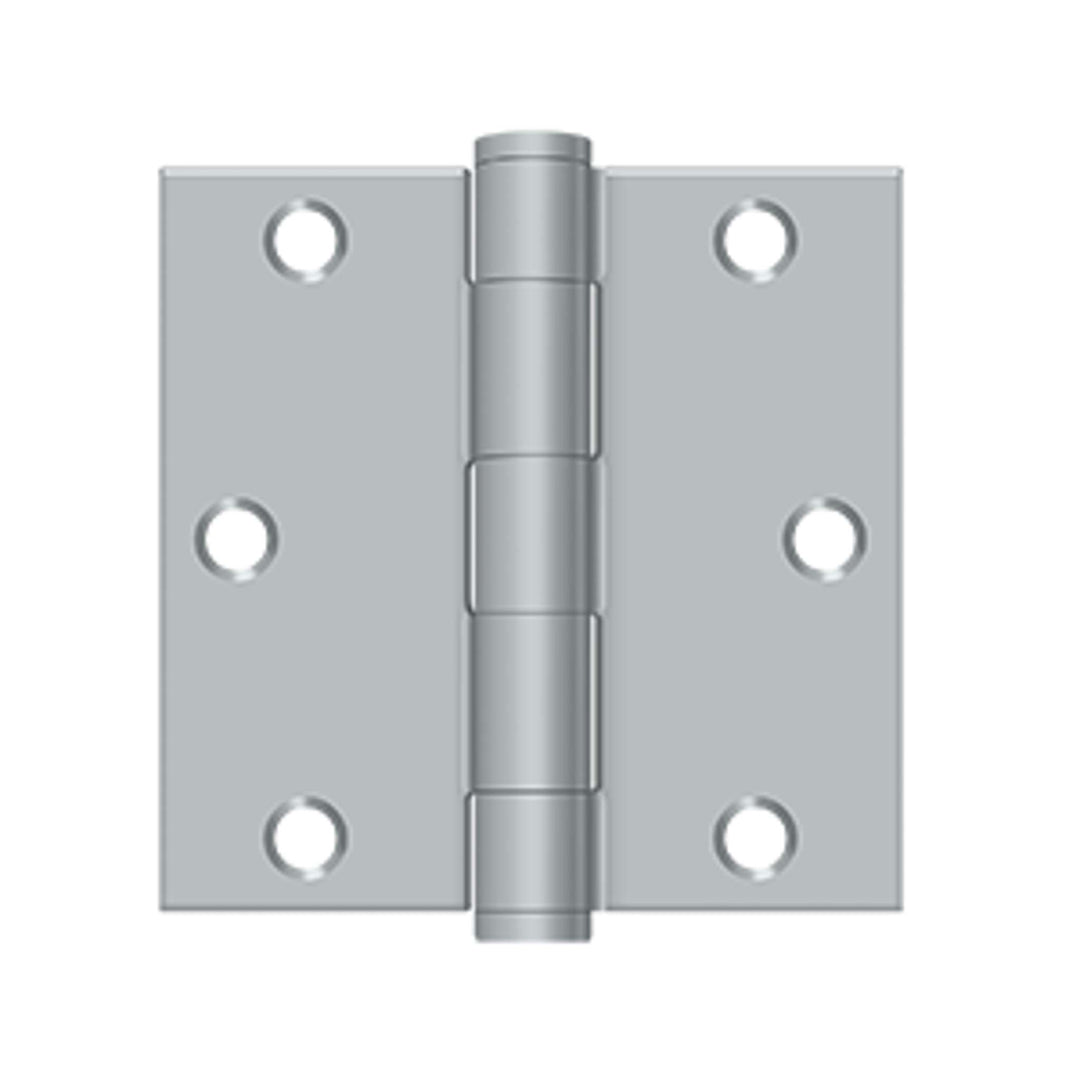 Deltana - 3-1/2" x 3-1/2" Square Hinge, HD, Steel Hinges