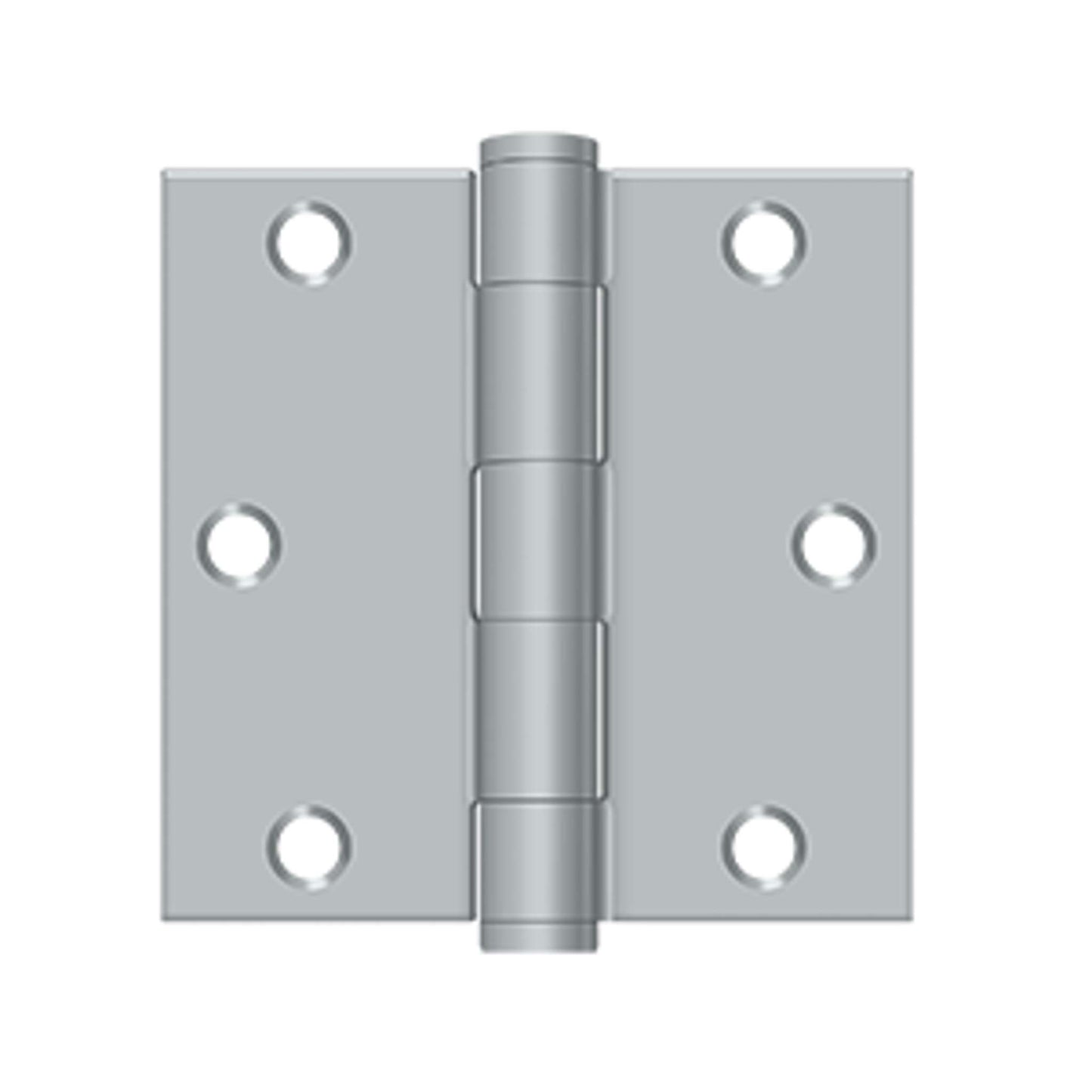 Deltana - 3-1/2" x 3-1/2" Square Hinge, HD, Steel Hinges