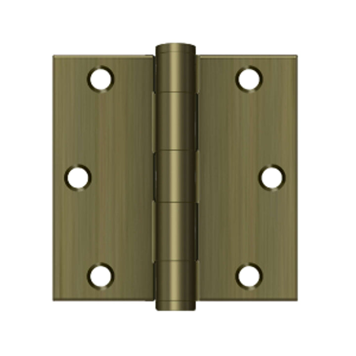 Deltana - 3-1/2" x 3-1/2" Square Hinge, HD, Steel Hinges