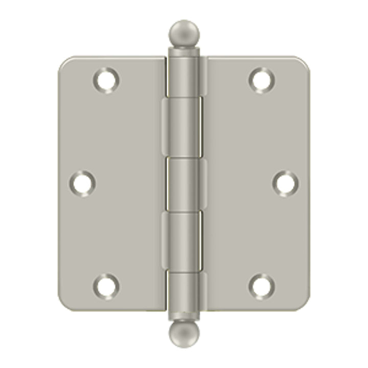 Deltana - 3-1/2" x 3-1/2" x 1/4" Radius Hinge, w/ Ball Tips, Ball Tipped Hinges