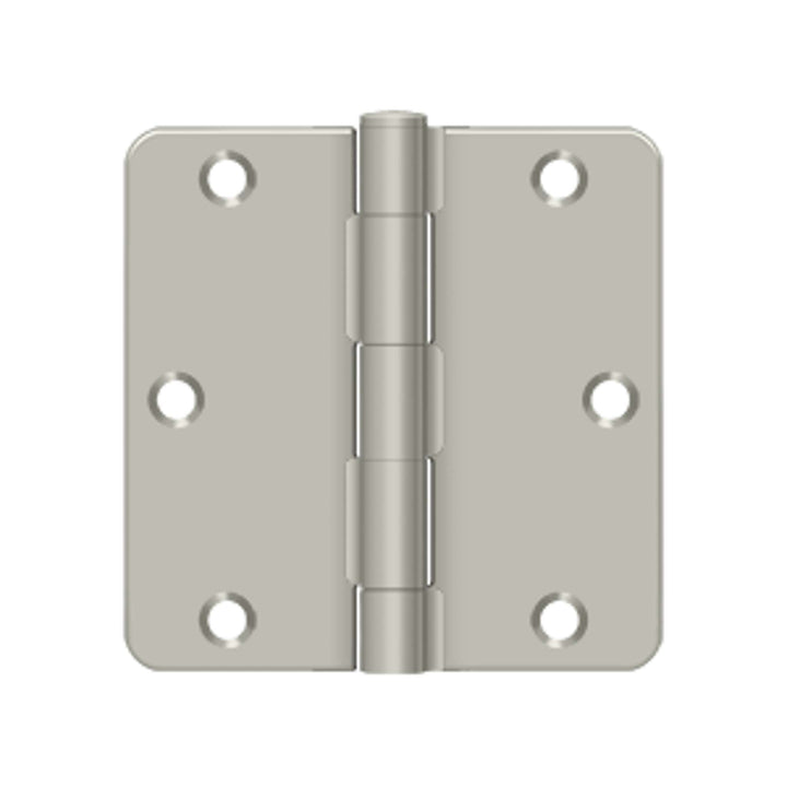 Deltana - 3-1/2" x 3-1/2" x 1/4" Radius Hinge, Residential Thickness, Steel Hinges