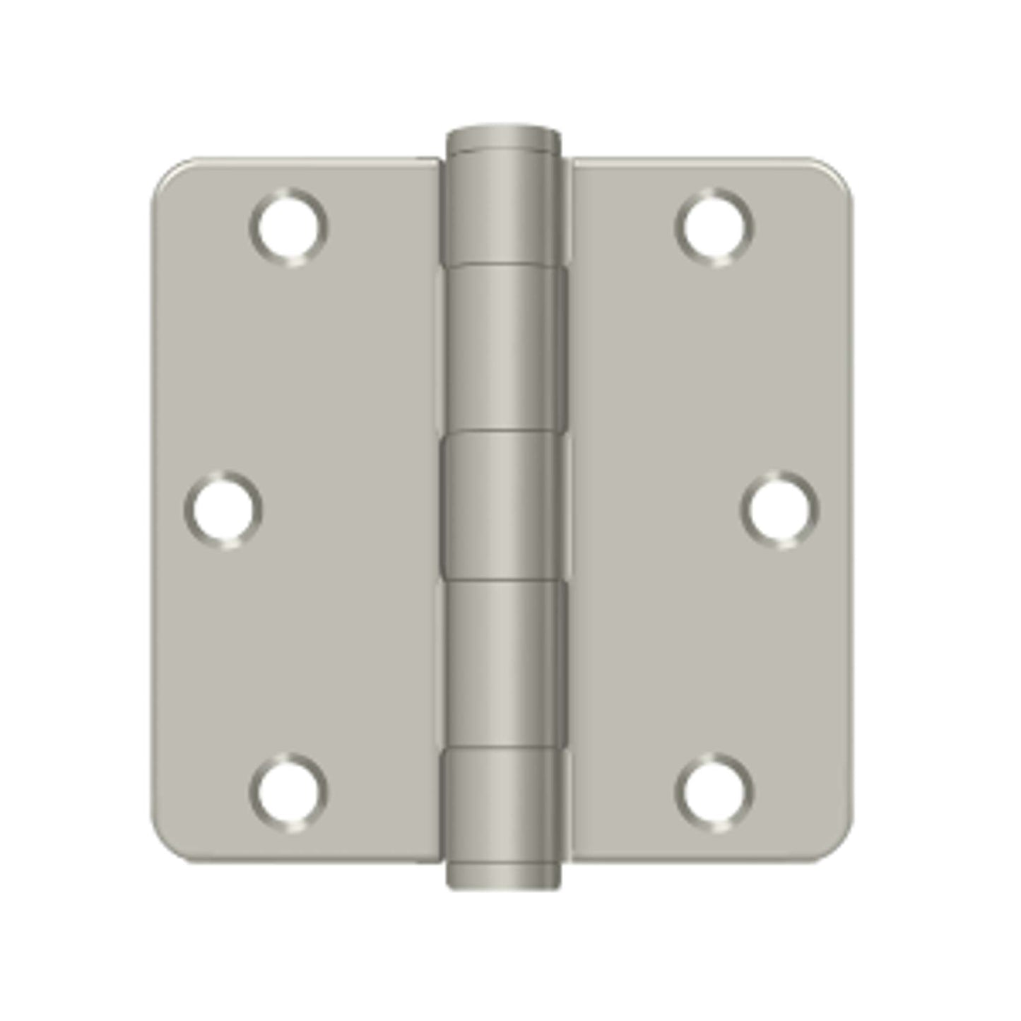 Deltana - 3-1/2" x 3-1/2" x 1/4" Radius Hinge, HD, Steel Hinges