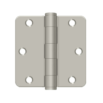 Deltana - 3-1/2" x 3-1/2" x 1/4" Radius Hinge, HD, Steel Hinges