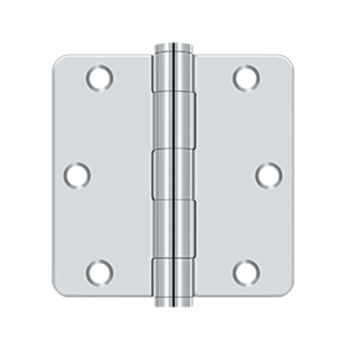 Deltana - 3-1/2" x 3-1/2" x 1/4" Radius Hinge, HD, Steel Hinges