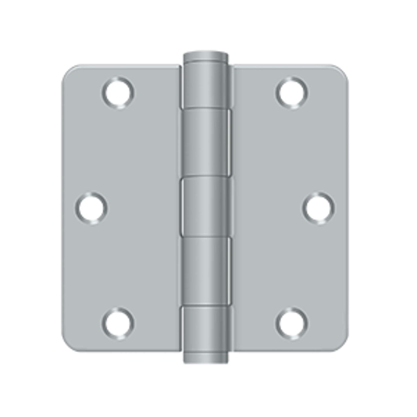 Deltana - 3-1/2" x 3-1/2" x 1/4" Radius Hinge, HD, Steel Hinges