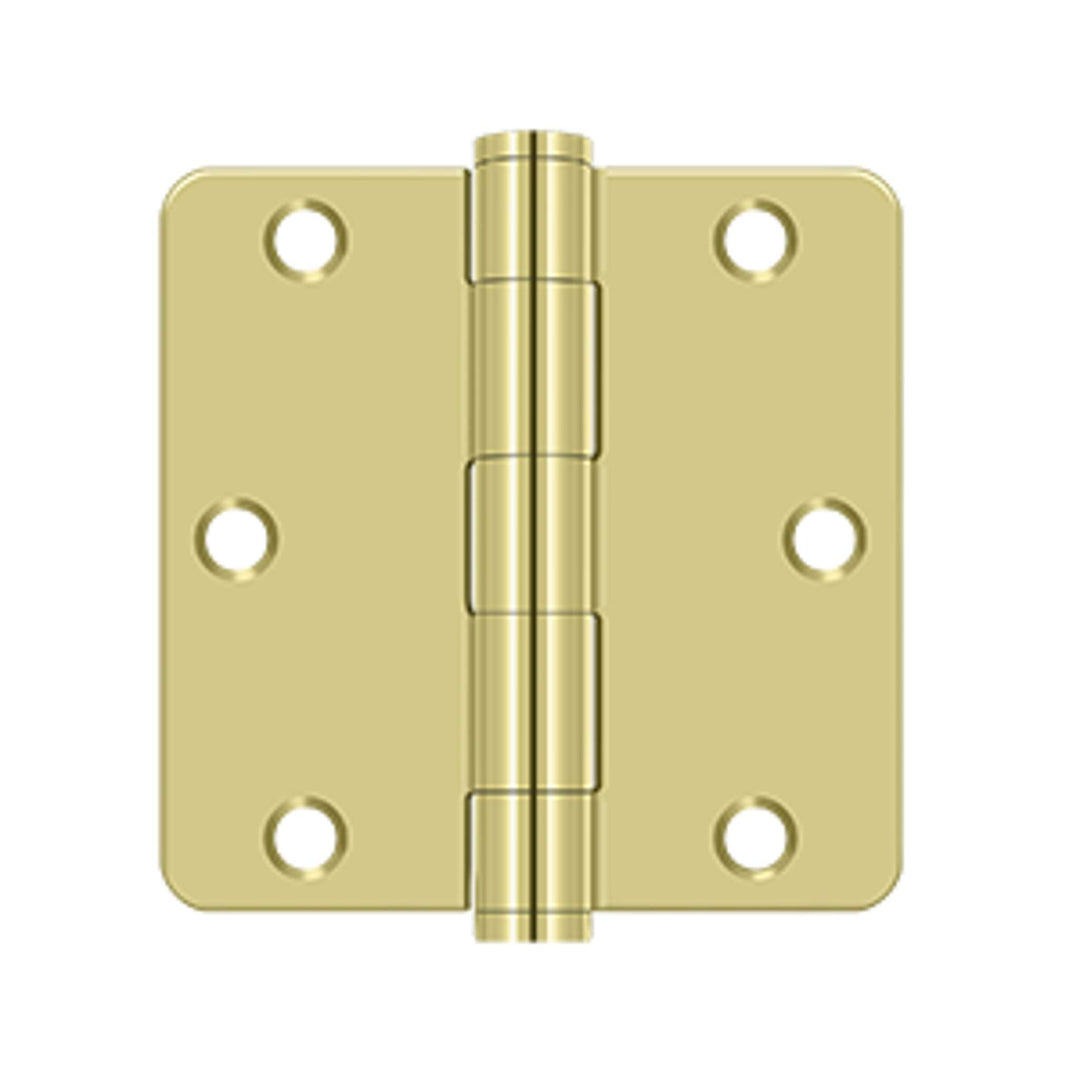 Deltana - 3-1/2" x 3-1/2" x 1/4" Radius Hinge, HD, Steel Hinges