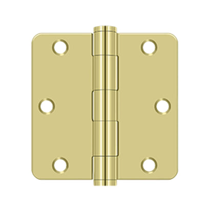 Deltana - 3-1/2" x 3-1/2" x 1/4" Radius Hinge, HD, Steel Hinges