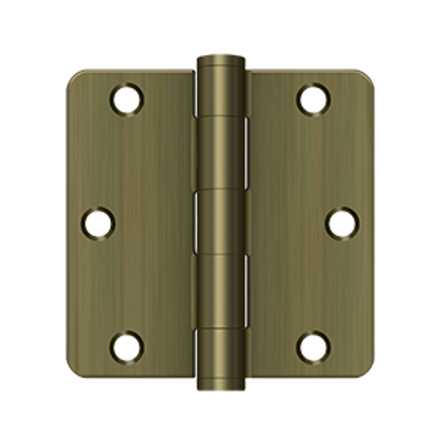 Deltana - 3-1/2" x 3-1/2" x 1/4" Radius Hinge, HD, Steel Hinges