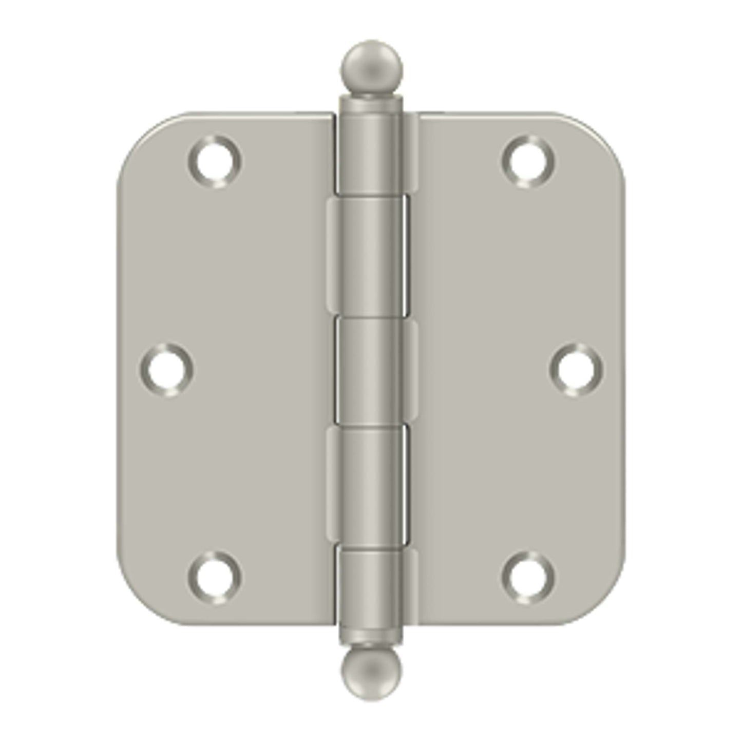 Deltana - 3-1/2" x 3-1/2" x 5/8" Radius Hinge, w/ Ball Tips, Ball Tipped Hinges