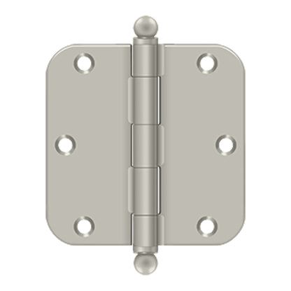 Deltana - 3-1/2" x 3-1/2" x 5/8" Radius Hinge, w/ Ball Tips, Ball Tipped Hinges