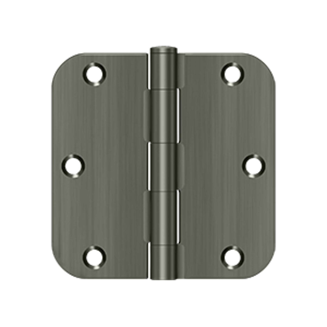 Deltana - 3-1/2" x 3-1/2" x 5/8" Radius Hinge, Residential Thickness, Steel Hinges