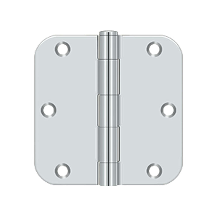 Deltana - 3-1/2" x 3-1/2" x 5/8" Radius Hinge, Residential Thickness, Steel Hinges