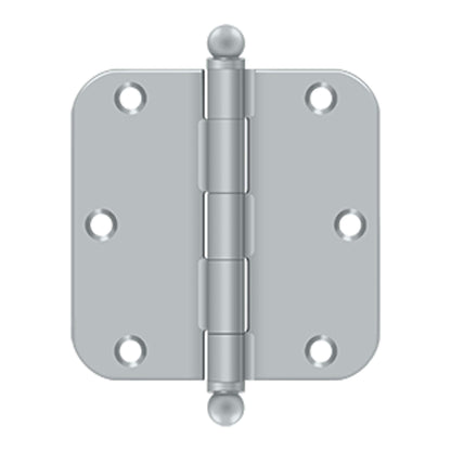 Deltana - 3-1/2" x 3-1/2" x 5/8" Radius Hinge, w/ Ball Tips, Ball Tipped Hinges