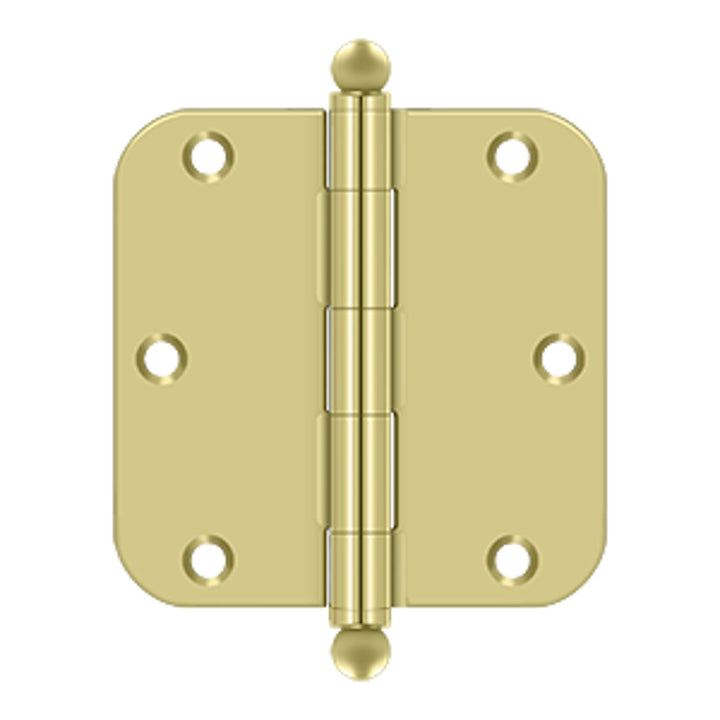 Deltana - 3-1/2" x 3-1/2" x 5/8" Radius Hinge, w/ Ball Tips, Ball Tipped Hinges