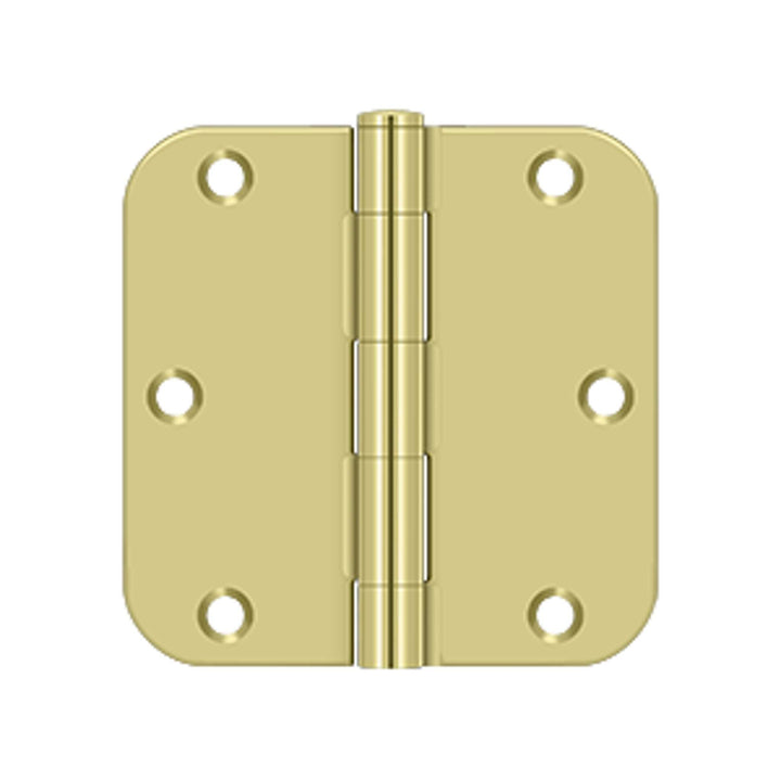 Deltana - 3-1/2" x 3-1/2" x 5/8" Radius Hinge, Residential Thickness, Steel Hinges