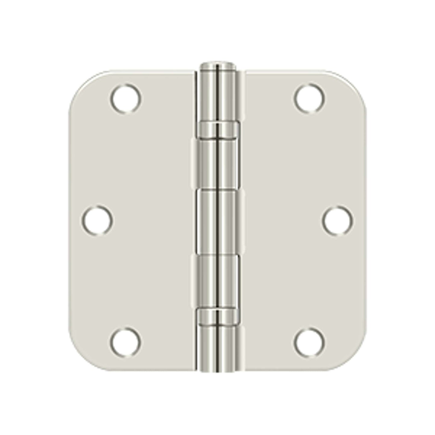 Deltana - 3-1/2" x 3-1/2" x 5/8" Radius Hinge, Ball Bearing, Steel Hinges