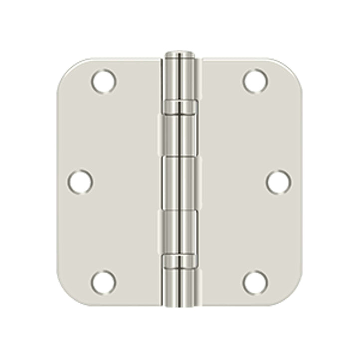 Deltana - 3-1/2" x 3-1/2" x 5/8" Radius Hinge, Ball Bearing, Steel Hinges