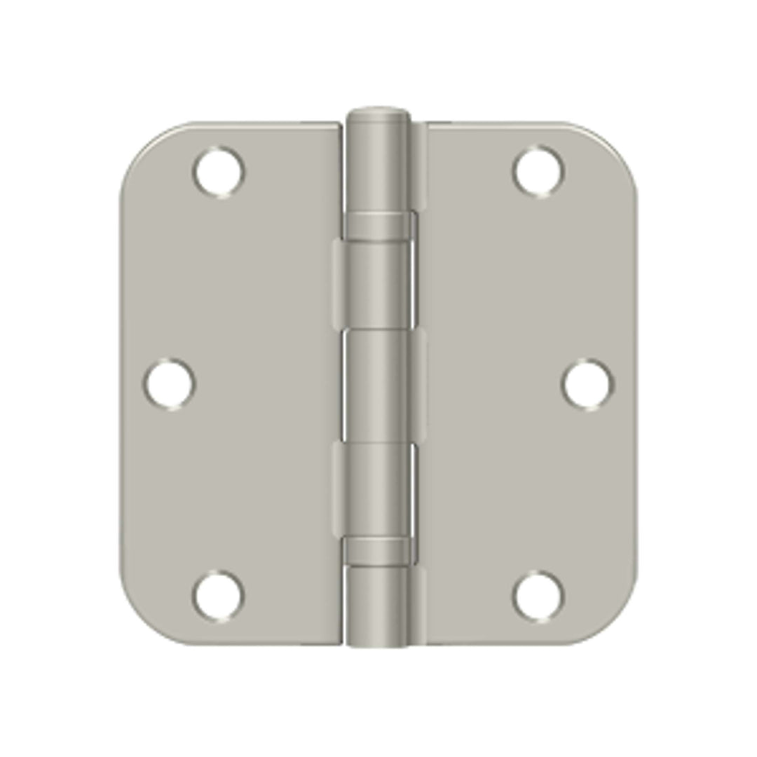 Deltana - 3-1/2" x 3-1/2" x 5/8" Radius Hinge, Ball Bearing, Steel Hinges