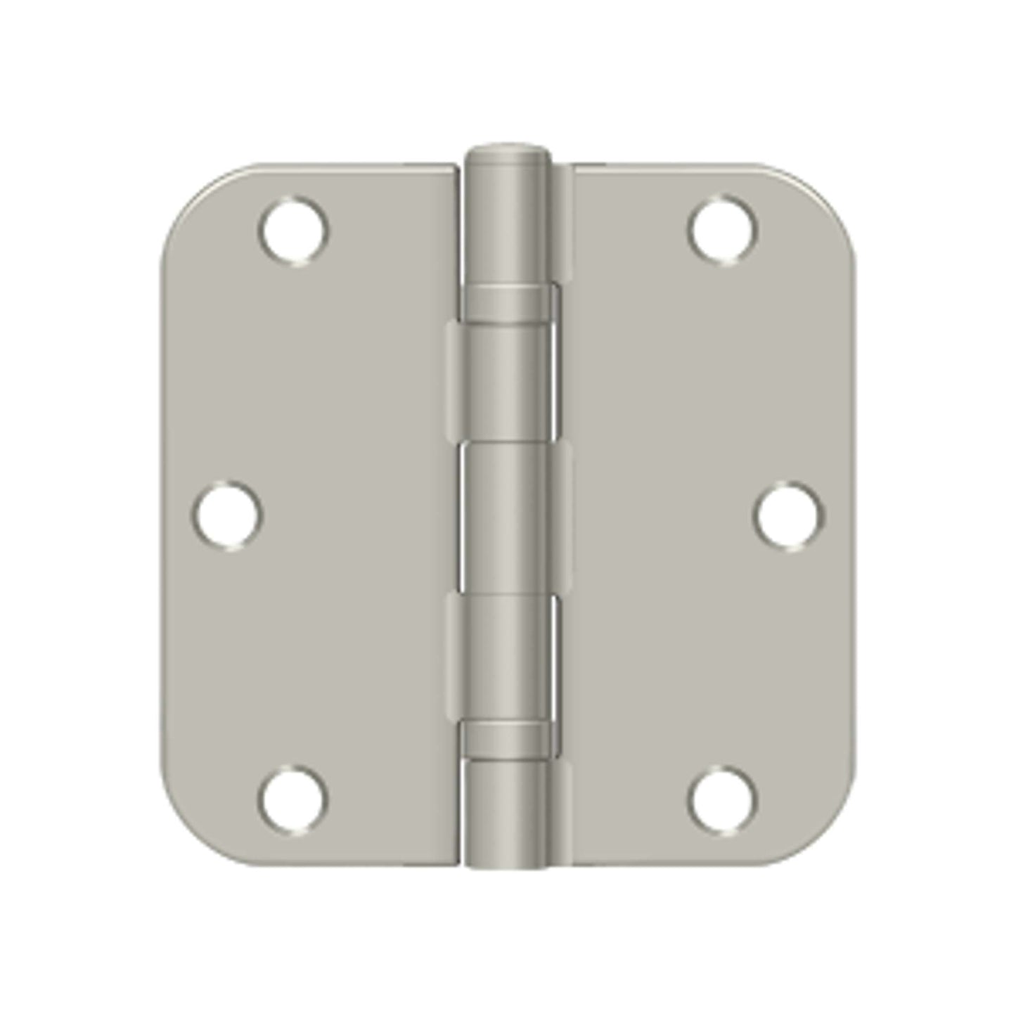 Deltana - 3-1/2" x 3-1/2" x 5/8" Radius Hinge, Ball Bearing, Steel Hinges