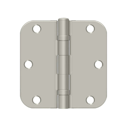 Deltana - 3-1/2" x 3-1/2" x 5/8" Radius Hinge, Ball Bearing, Steel Hinges