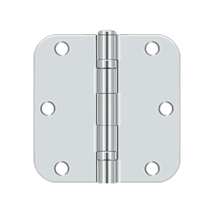 Deltana - 3-1/2" x 3-1/2" x 5/8" Radius Hinge, Ball Bearing, Steel Hinges