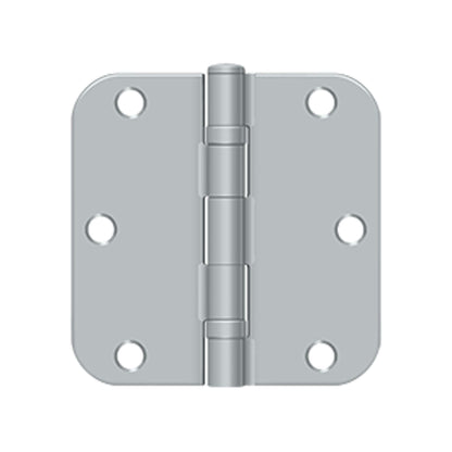 Deltana - 3-1/2" x 3-1/2" x 5/8" Radius Hinge, Ball Bearing, Steel Hinges