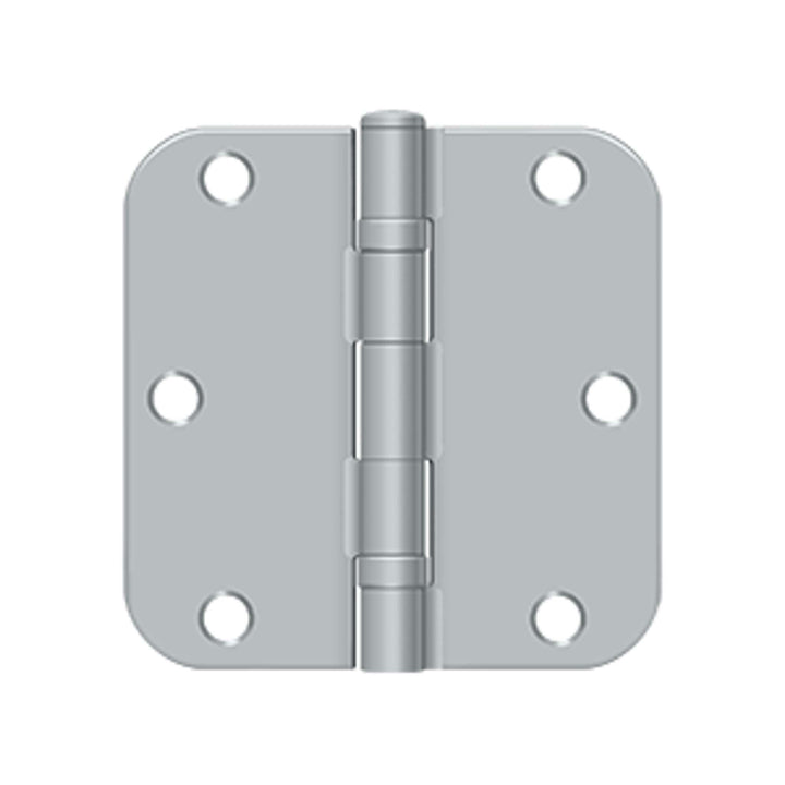 Deltana - 3-1/2" x 3-1/2" x 5/8" Radius Hinge, Ball Bearing, Steel Hinges