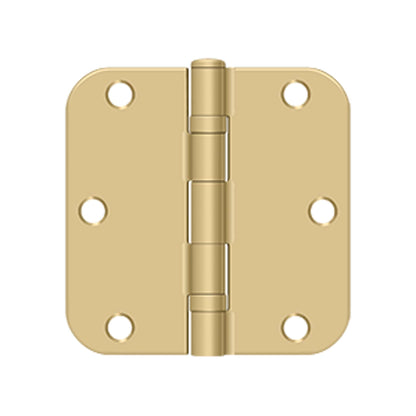 Deltana - 3-1/2" x 3-1/2" x 5/8" Radius Hinge, Ball Bearing, Steel Hinges